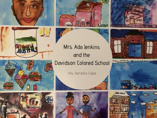 Mrs. Ada Jenkins and the Davidson Colored School