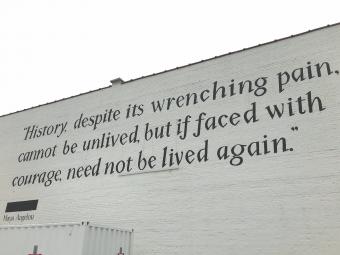 Maya Angelou Quote on Wall