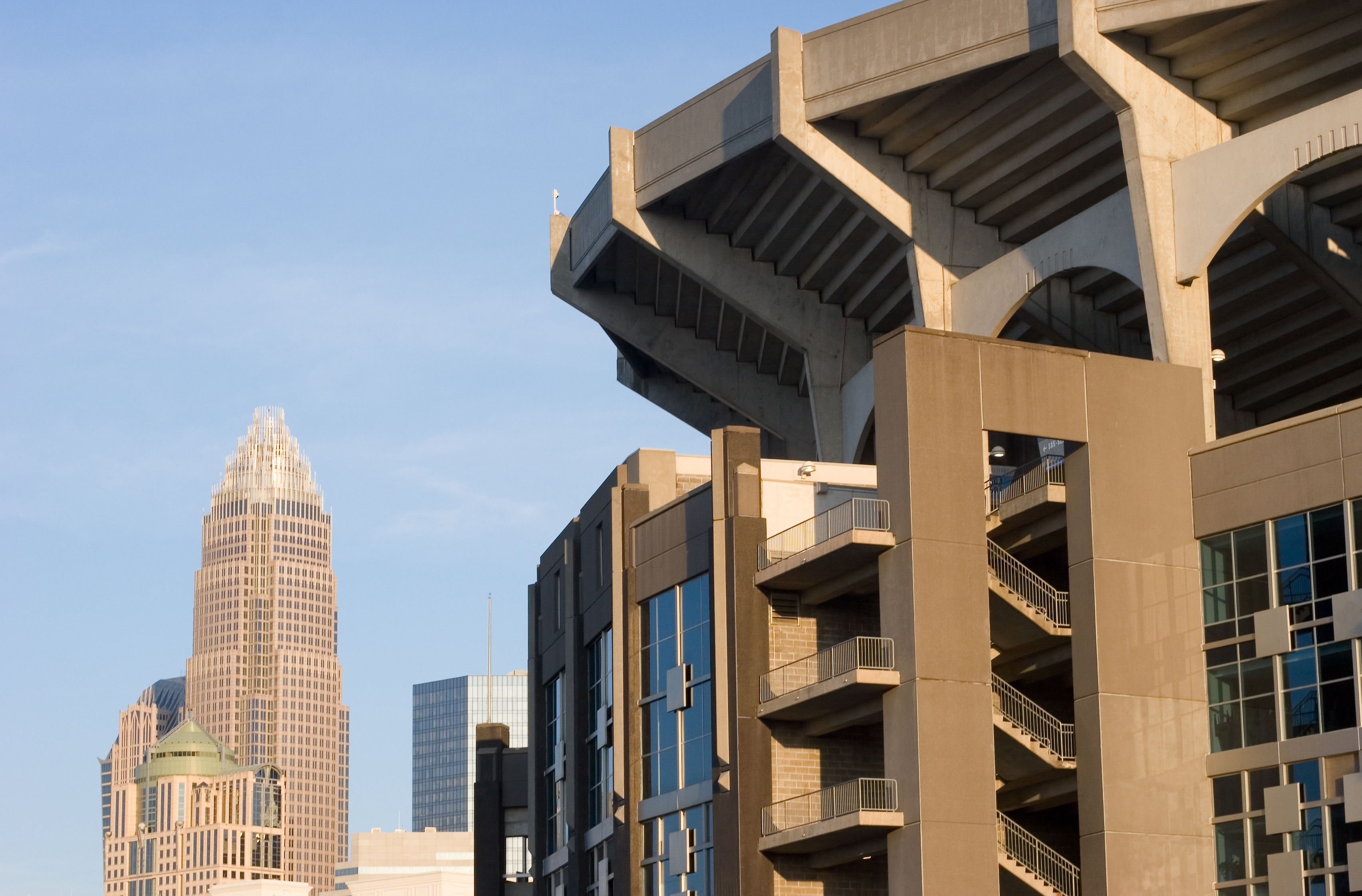 Bank of America Stadium and Tower