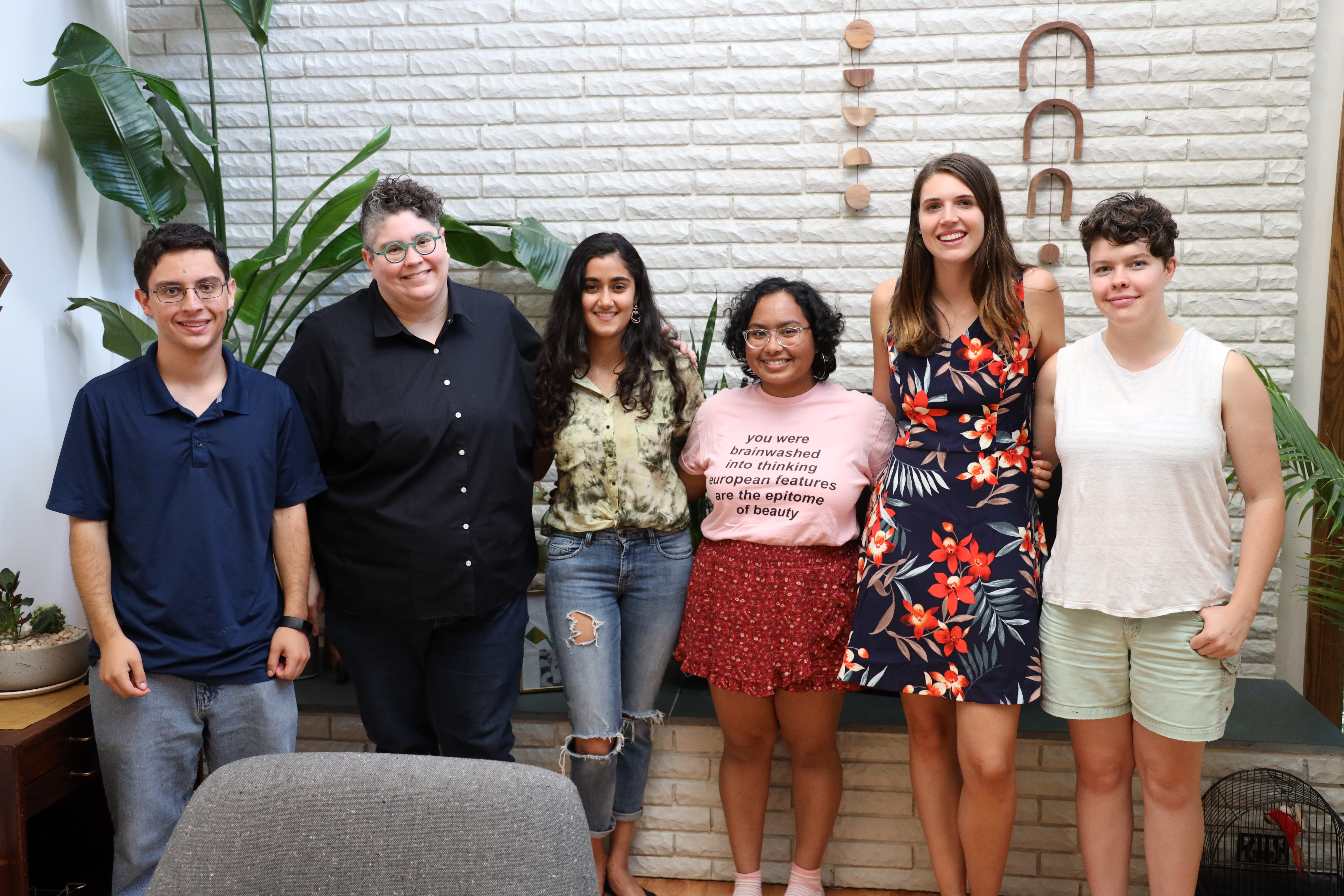 Professor Melissa M. González and students