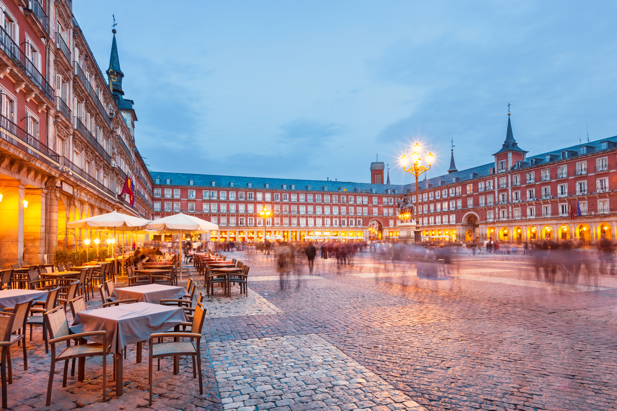 Plaza Mayor in Madrid Spain 