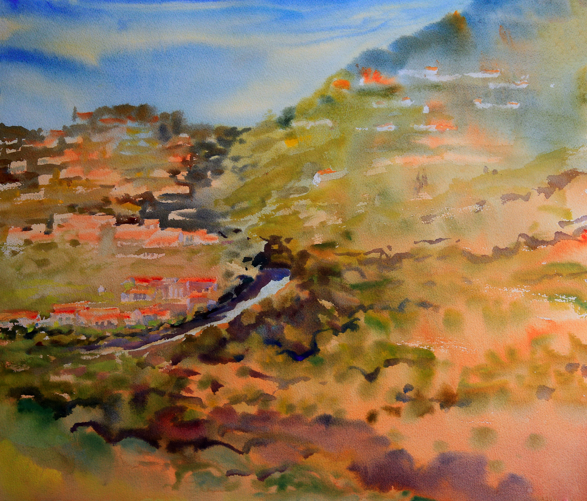 Provence Landscape Painting