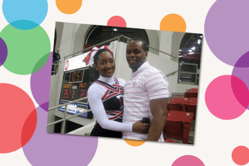 Morgan Bell Kee ’12 and Harvey Kee ’11 as Davidson students