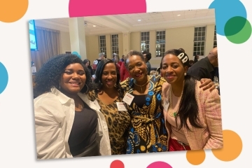 2022 DBAN Reunion: Janet Stovall ’85, her aunt, Judy Harrell Hooks ’85, and her godmother, Bri Walton ’88 