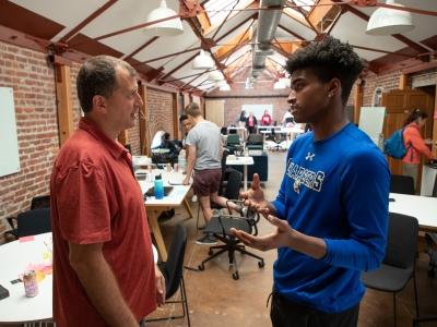 Davidson College Students in Silicon Valley