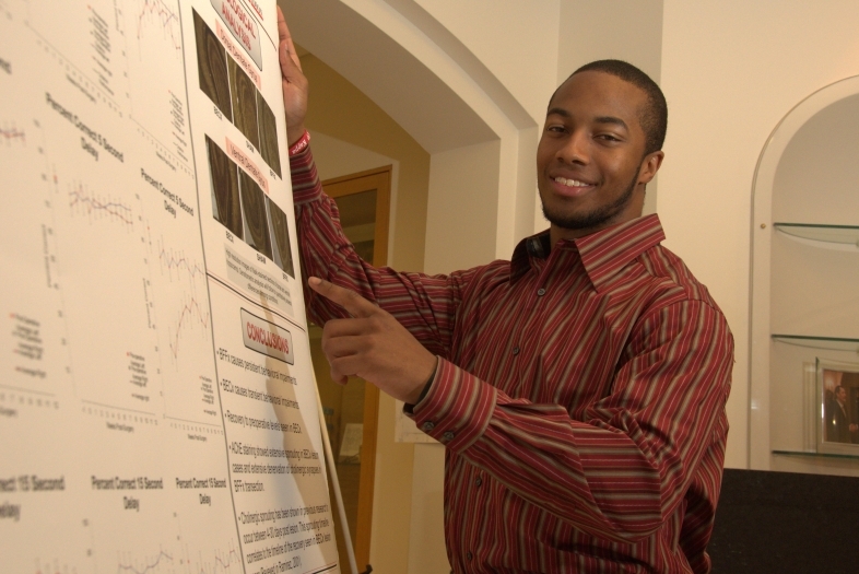 Science Fair Poster Africana Studies Student