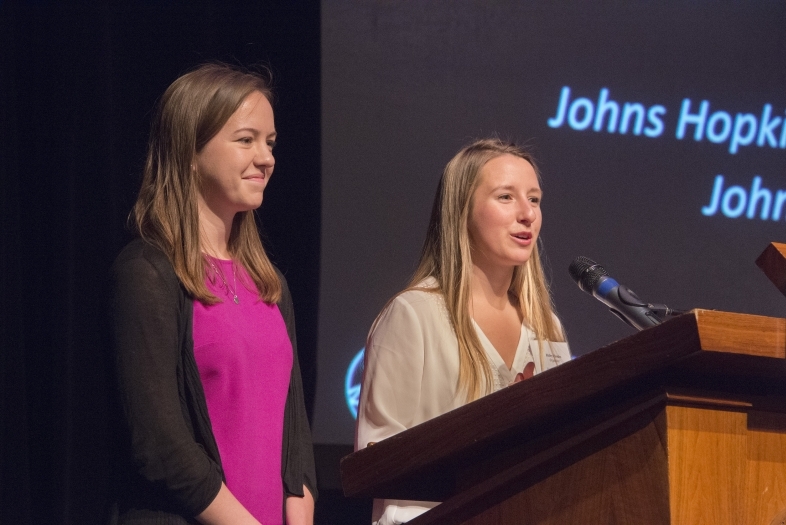 Students Speaking at Food Symposium