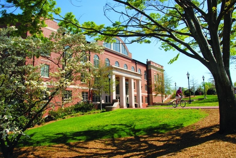 Alvarez College Union in the spring