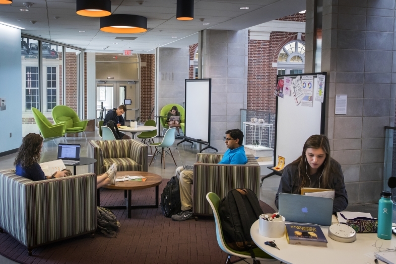 Students Studying in Wall