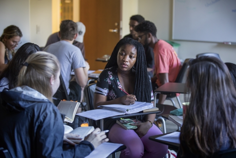 Student Discussion in Class