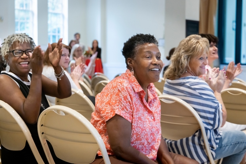 Employees During Staff Appreciation Event