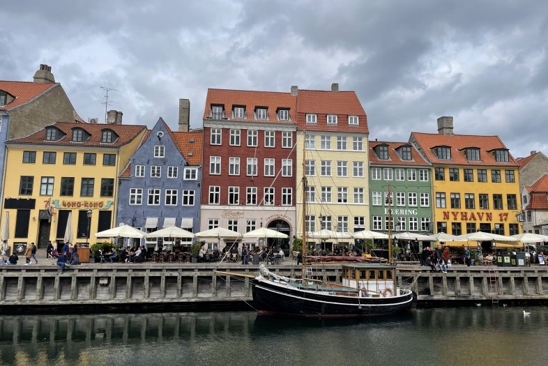 Colorful buildings