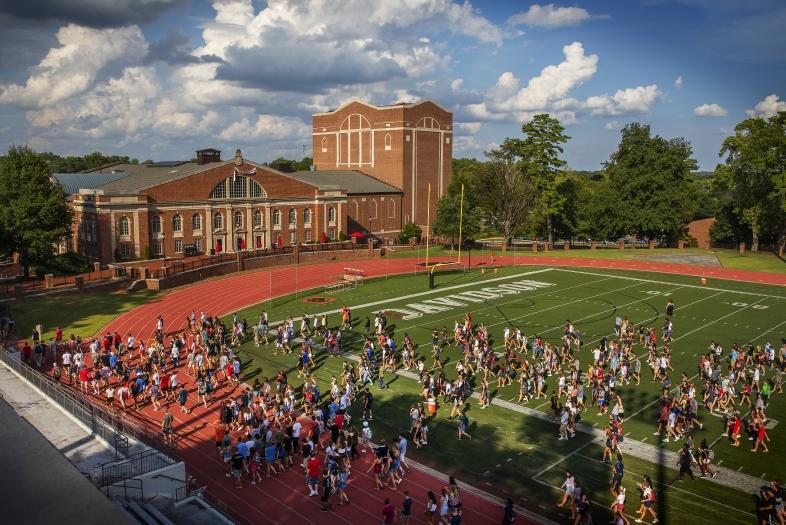 Class of 2023 on Football Field