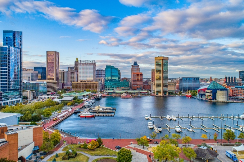 Baltimore, Maryland Inner Harbor