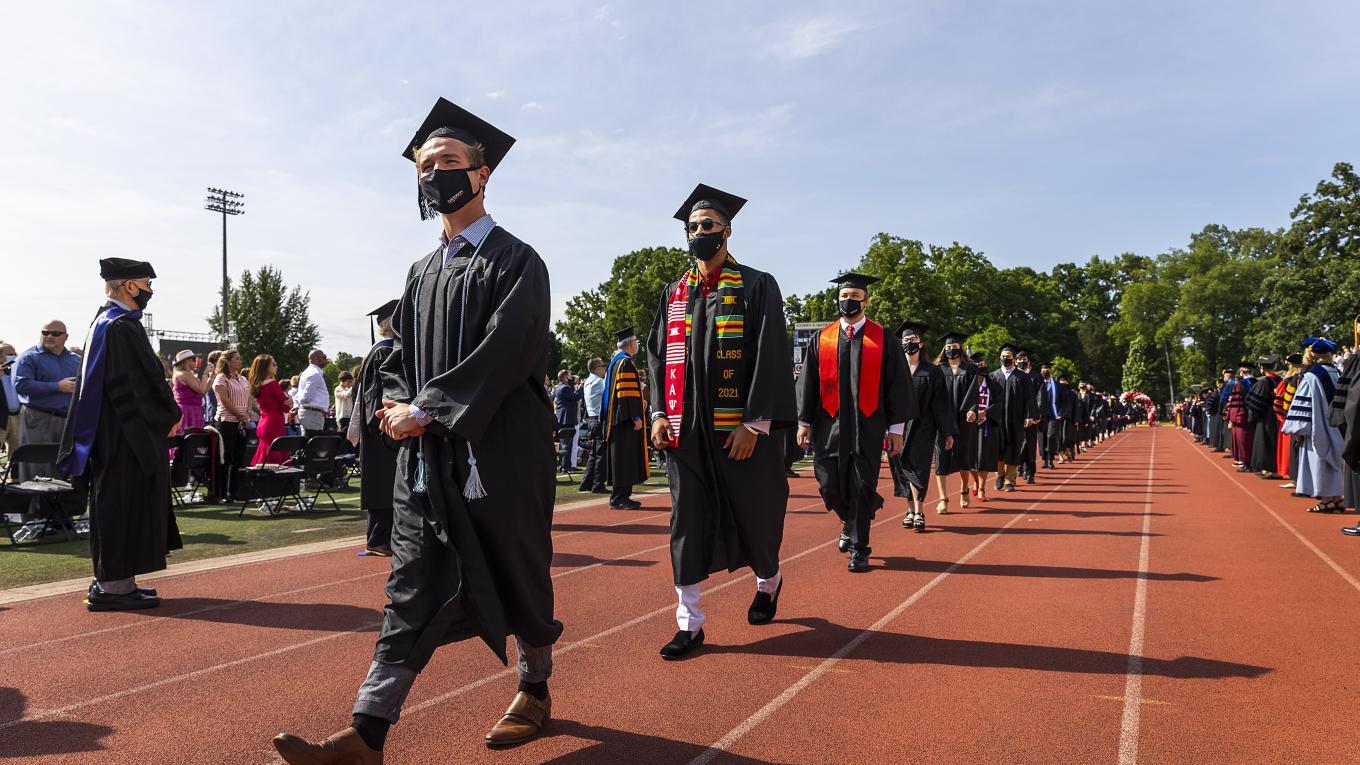 A Beautiful Day Class of 2021 Celebrates Commencement Davidson