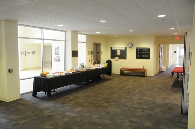 Duke Residence Hall Hallway