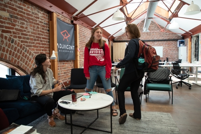 Davidson College Students in Silicon Valley