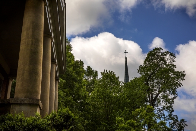 Campus Scenes Church Spire