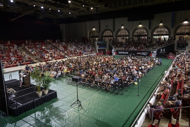 Students Gather in Baker for Speech