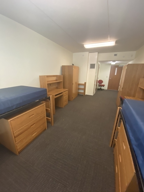 Duke Hall double suite dorm room