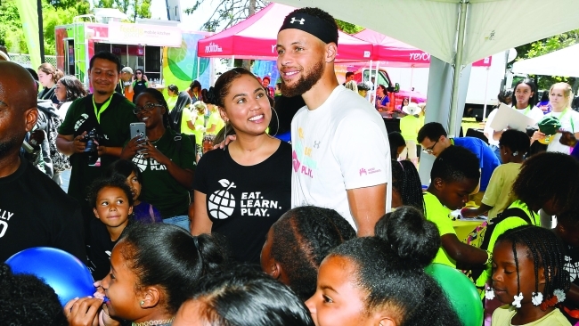 Stephen and Ayesha Curry