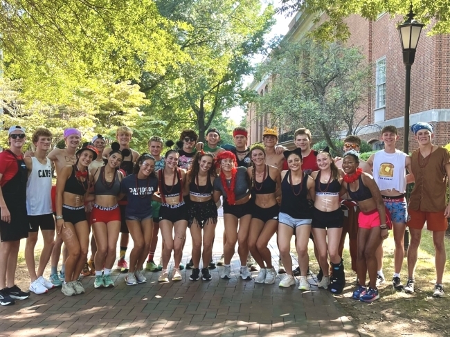 Students before the Cake Race