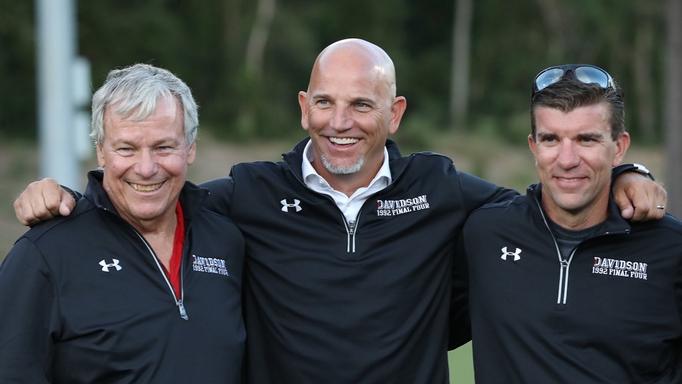 Charlie Slagle '74 at Davidson Soccer 1992 Team Reunion