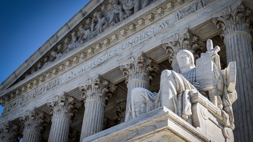 Exterior of Supreme Court of the United States