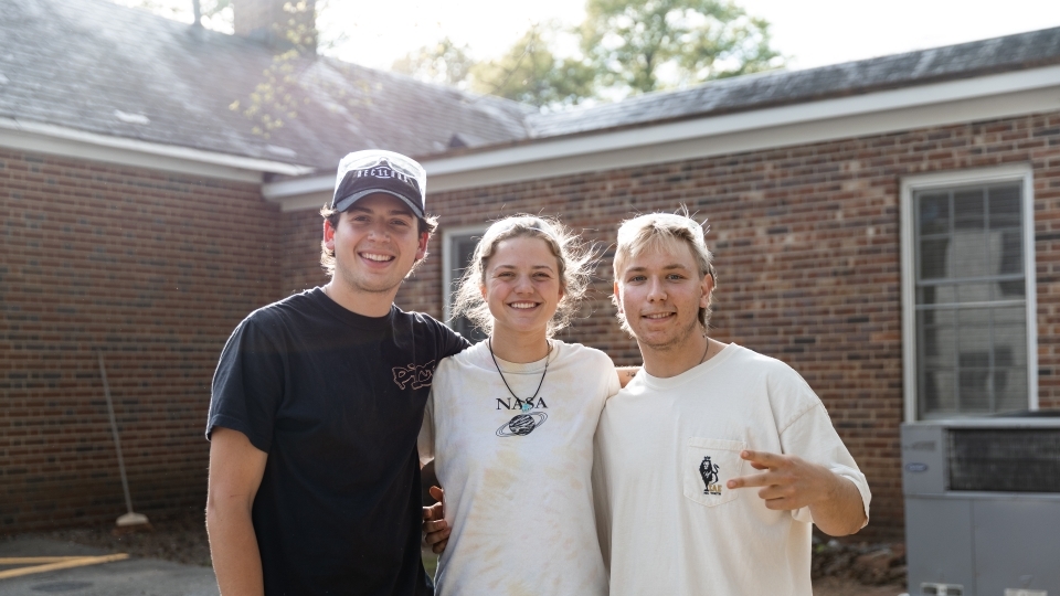 Branner D’Amato, Mallory Justis and Patrick Kielb