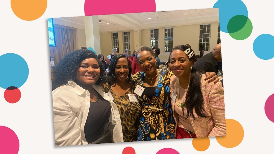 2022 DBAN Reunion: Janet Stovall ’85, her aunt, Judy Harrell Hooks ’85, and her godmother, Bri Walton ’88 