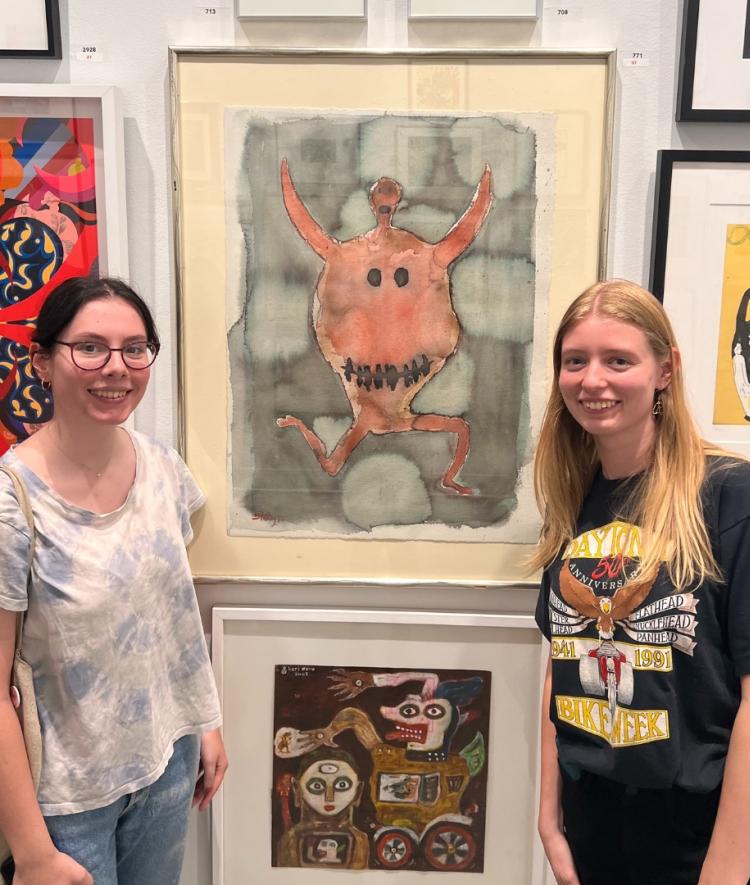 Students with ArtMate Art