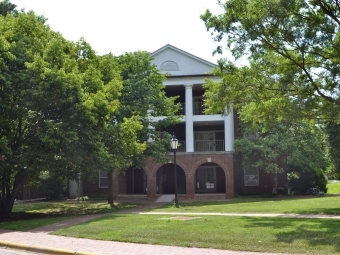 Exterior of Martin Court B apartment building