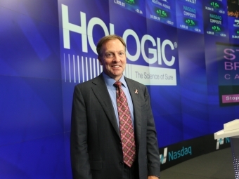 Hologic CEO and President Steve MacMillan at NASDAQ