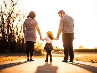 Family Holding Hands