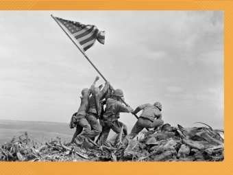 Photo from of Battle of Iwo Jima