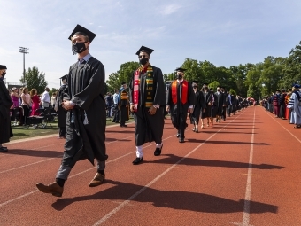 2021 Commencement Student Processional