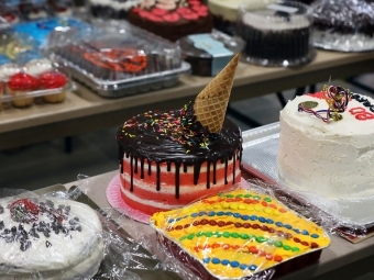 Cake Race Table of Cakes