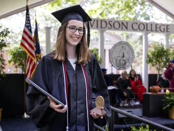 Award winner at Commencement 2020