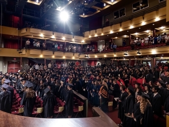 Convocation audience