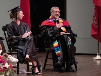 Rob Spach at Convocation