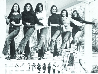 Celebrating 50+ Years of Women at Davidson Photo of women in 1972-72