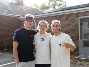 Branner D’Amato, Mallory Justis and Patrick Kielb