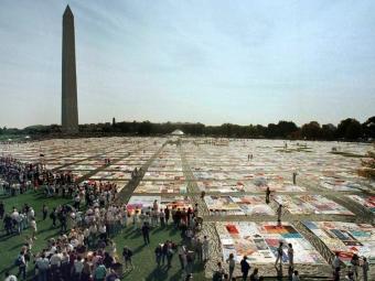 The AIDS quilt