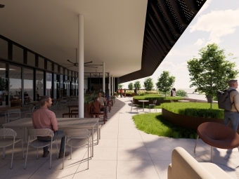 Under canopy of the future George Lawrence Abernethy Library