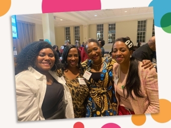 2022 DBAN Reunion: Janet Stovall ’85, her aunt, Judy Harrell Hooks ’85, and her godmother, Bri Walton ’88 