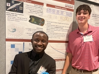 ALPhA researchers Ben Votaw and Andrew Jones